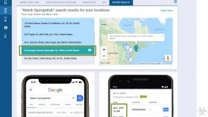 MobileMoxie SERP Test Allows You to Upload a CSV of Addresses to test with, so you can see real search results & from all over the world. & improve your Mobile SEO Strategy Accordingly