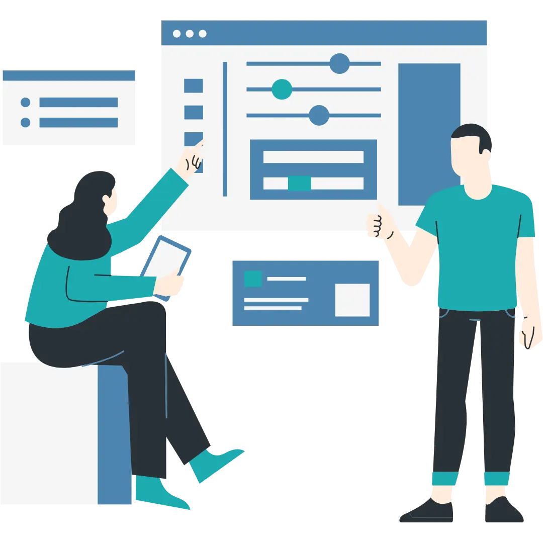 Graphic art of Software Dashboards