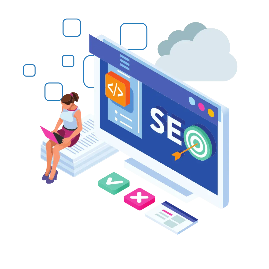 Artistic Graphic of SEO Tool