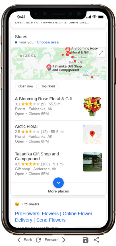 Testing Mobile Map Pack Rankings for SEO