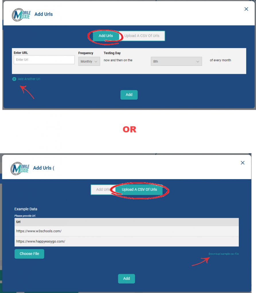 MobileMoxie Page-oscope Bulk GMB testing